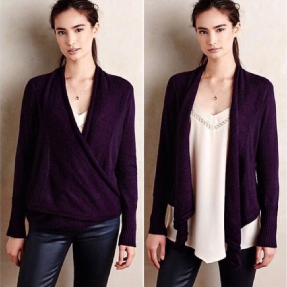 Anthropologie Angel Of The North Lille Cardigan